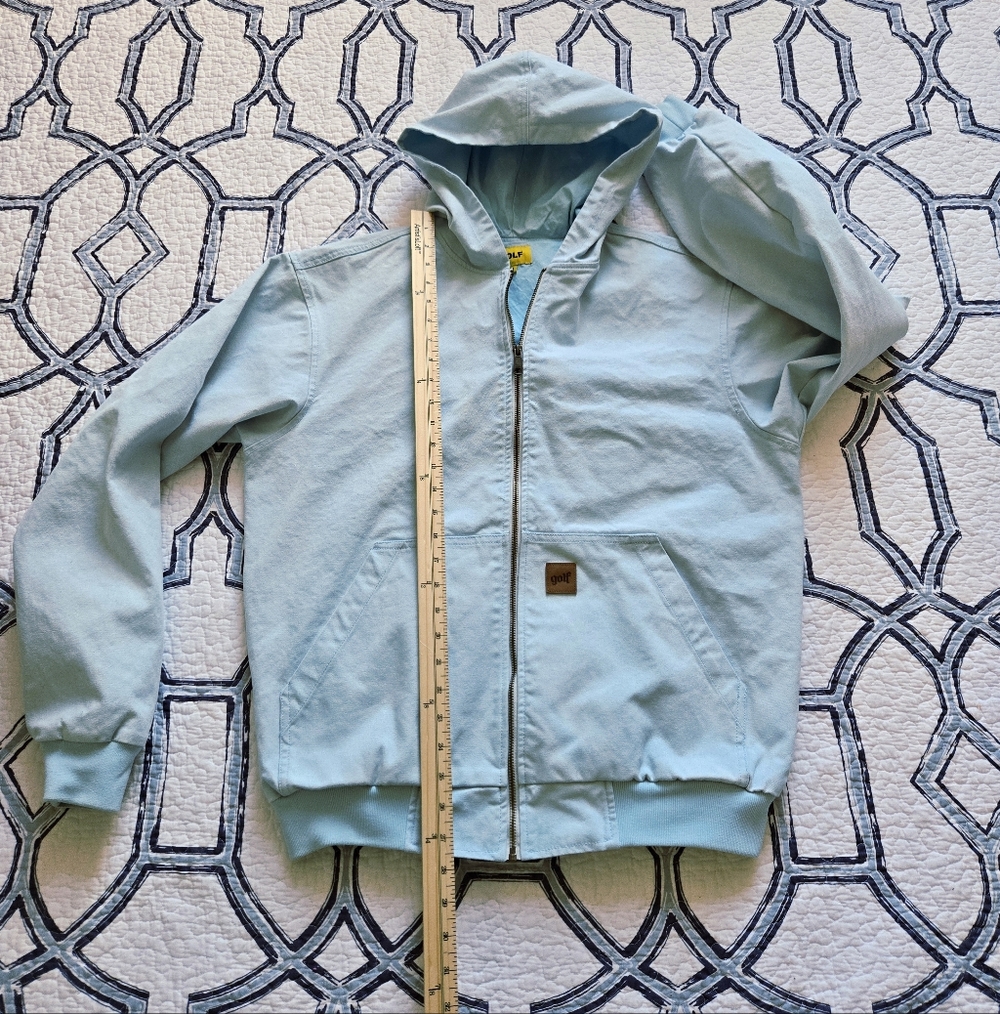 NWOT Golf Wang Canvas Hooded Work Jacket - Picture 13 of 13